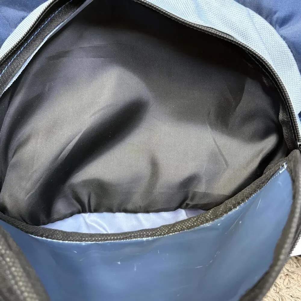 Metropack‎ Blue and Gray Backpack with Front Pocket